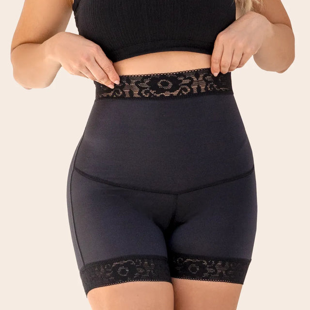 Short Mujer Tiro Alto En Licra